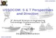 USSOCOM: S & T Perspectives and Direction
