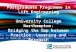 Postgraduate Programme in Lift Engineering at University College Northampton: