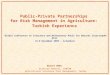 Public-Private Partnerships  for Risk Management in Agriculture:  Turkish Experience