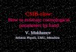 CMB-slow: How to estimate cosmological  parameters by hand