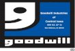 Goodwill Industries of  Central Iowa 4900 N.E. 22 nd  St Des Moines, IA 50313