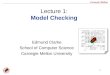 Lecture 1: Model Checking
