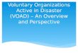 Voluntary Organizations Active in Disaster (VOAD) – An Overview and Perspective