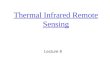 Thermal Infrared Remote Sensing