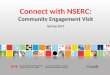 Connect with NSERC:  Community Engagement Visit Spring 2013