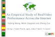 An Empirical Study of RealVideo Performance Across the Internet
