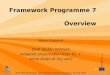 Framework Programme 7 Overview