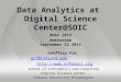 Data Analytics at  Digital Science  Center@SOIC