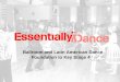 Ballroom and Latin American Dance       Foundation to Key Stage 4