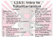 L1&2: Intro to Totalitarianism
