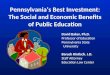 Pennsylvania’s Best Investment: The Social and Economic Benefits of Public Education