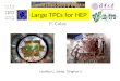 Large TPCs for HEP