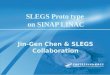 SLEGS Proto type  on SINAP LINAC
