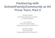 Partnering with School/Family/Community at All Three Tiers, Part 2