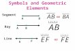 Symbols and Geometric Elements