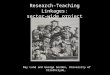 Research-Teaching Linkages: sector-wide project