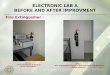 ELECTRONIC LAB A BEFORE AND AFTER IMPROVMENT