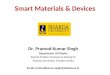 Smart Materials & Devices