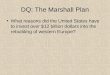 DQ: The Marshall Plan