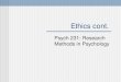 Ethics cont