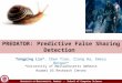 Predator : Predictive False Sharing Detection