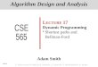 Algorithm Design and Analysis