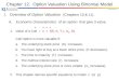Chapter 12.  Option Valuation Using Binomial Model