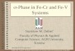 -Phase in Fe-Cr and Fe-V Systems