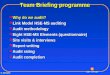 Team Briefing programme