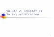 Volume 2, Chapter 11 Salary arbitration