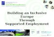 Building an Inclusive Europe Through Supported Employment
