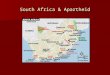 South Africa & Apartheid