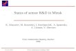 Status of sensor R&D in Minsk