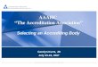 AAAHC  “The Accreditation Association”
