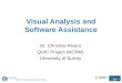Visual Analysis and Software Assistance