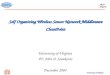 Self Organizing Wireless Sensor Network Middleware CleanPoint