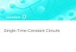Single-Time-Constant Circuits