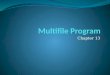 Multifile  Program