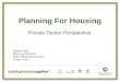 Planning For Housing