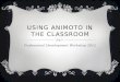 Using Animoto in the Classroom
