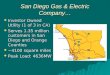 San Diego Gas & Electric Company…