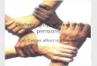 Demography, ageing and pensions