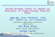 Using Bitmap Index to Speed up Analyses of High-Energy Physics Data
