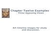 Chapter Twelve Examples Three Opposing Views Art timeline images for study and discussion