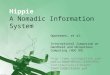 Hippie A Nomadic Information System
