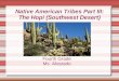 Native American Tribes Part III: The Hopi (Southwest Desert)