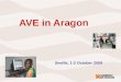 AVE in Aragon
