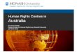 Human Rights Centres in Australia