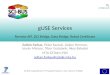 gUSE Services Remote API, DCI Bridge, Data Bridge, Robot Certificate