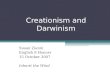 Creationism and Darwinism